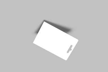 Gift Card Mockup Design Blank Icon