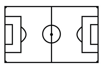 Top-View Sports Field and Stadium Vector Set – Soccer, Tennis, Basketball, Hockey, and American Football Icons © MDMOHIR