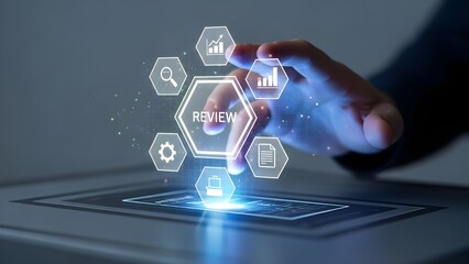 Interactive digital review process enhancing efficiency