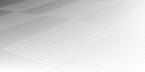 Wave of Light grey color metal roof texture background Black and white Minimalist pattern