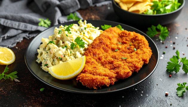 Schnitzel mit Kartoffelsalat (Deutschland)