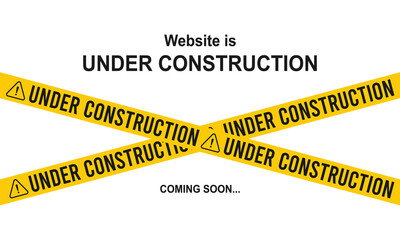 Website under construction page. Web Page Under Construction. Website under maintenance page. Web Page Under maintenance.