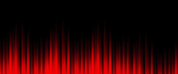 Halftone dots red and blue color pattern gradient grunge texture background. Dot pop art comic sport style vector illustration.