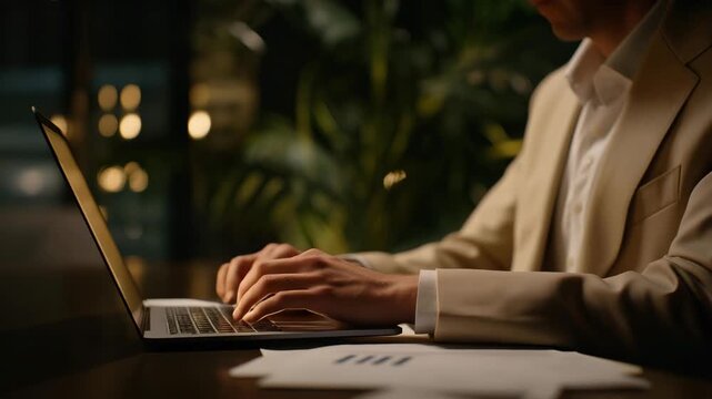 A small business owner skipping their own paycheck to ensure employees receive theirs, reviewing spreadsheets late into the night &mdash; entrepreneurial sacrifice, leadership integrity, and economic