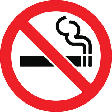 No smoking sign