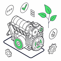 Sustainable industrial machinery