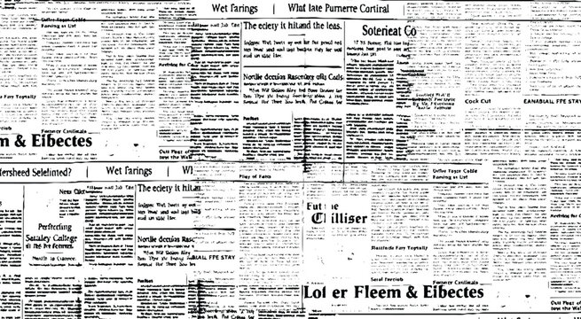 Newspaper paper grunge newsprint patchwork seamless pattern background. Newspapers in patchwork style. Beige and gray. notebook sheets, old newspaper. vector eps 10