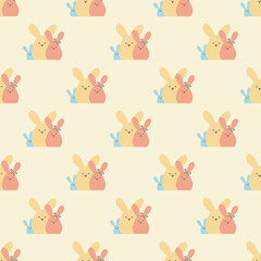 Easter seamless pattern