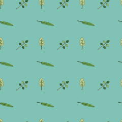 Easter seamless pattern