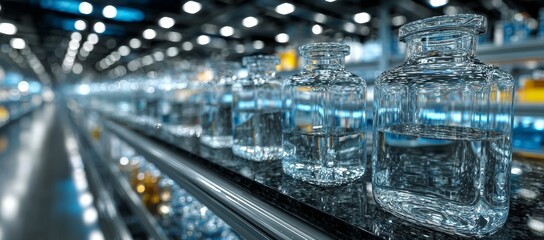 The interior of a medical vaccine testing lab features image technology for research