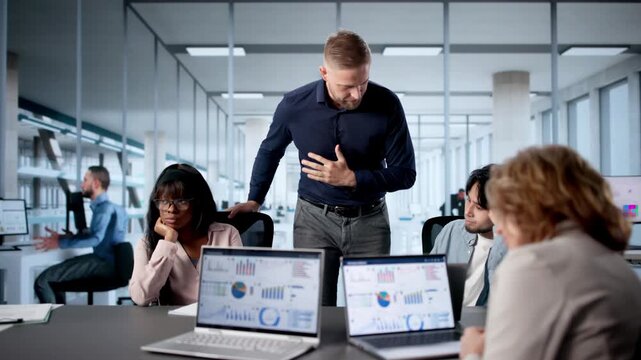 Confused Analysts Bored In Office