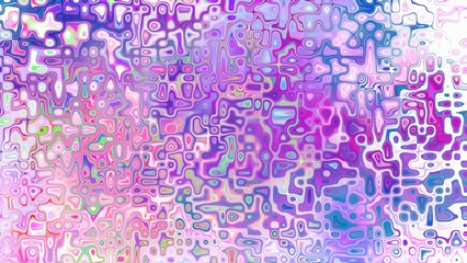 Fototapeta premium Abstract organic cellular texture with soft purple and pink tones, fluid mosaic pattern and dreamy digital surface