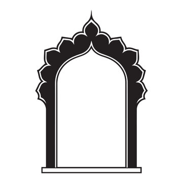 Ramadan Kareem icon white background design.