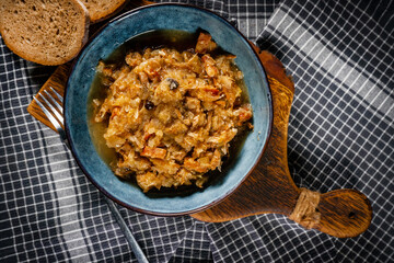 Bigos - traditional Polish food.