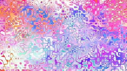Fototapeta premium Abstract organic cellular texture with soft purple and pink tones, fluid mosaic pattern and dreamy digital surface