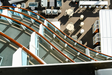 Cruise ship in Naples, Italy.