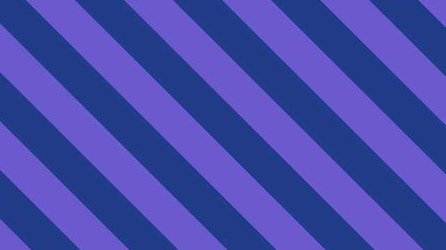 Blue and purple diagonal lines seamless loop background animation moving diagonally from bottom left corner to top right. 4K animated for background loop, presentations, podcasts, and motion graphics.