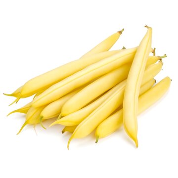 Pile of fresh yellow beans