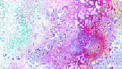 Obraz premium Abstract organic cellular texture with soft purple and pink tones, fluid mosaic pattern and dreamy digital surface