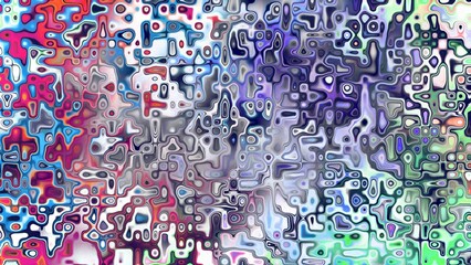 Fototapeta premium Abstract organic cellular texture with soft purple and pink tones, fluid mosaic pattern and dreamy digital surface