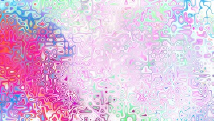 Obraz premium Abstract organic cellular texture with soft purple and pink tones, fluid mosaic pattern and dreamy digital surface