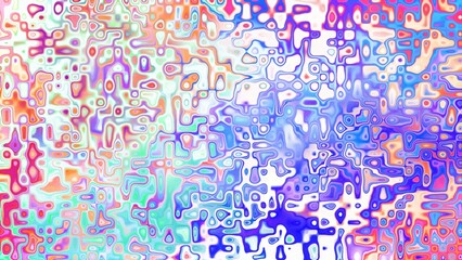 Abstract organic cellular texture with soft purple and pink tones, fluid mosaic pattern and dreamy digital surface