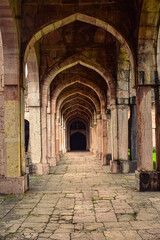 Obraz premium Prayer hall of Jami Masjid Mandu Madhya pradesh 