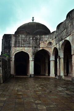 The Jama Masjid, also called Jami Masjid, is an historic Friday mosque in Mandu
