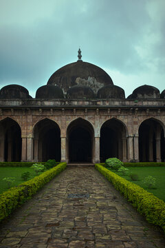 The Jama Masjid, also called Jami Masjid, is an historic Friday mosque in Mandu