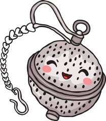 Cute Kawaii Character Style Stainless Steel Tea Infuser