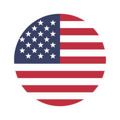 usa flag independence day icon