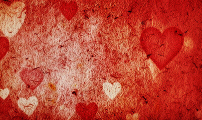 Valentines day 2026 background Grainy textureBackground. Valentine's day design card. Holiday banner, web poster, flyer, color brochure 
