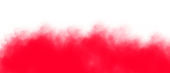 Vibrant red smoke effect on transparent background for creative design and editing isolated cutout with graphic resource and vibrant effect and abstract