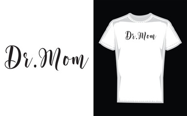 Female doctor mom silhouette physician phd gp therapist and mother combination doctor mom silhouette