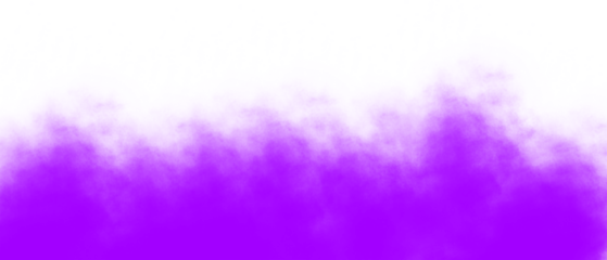 Vibrant purple smoke effect on transparent background for creative design and editing with isolated and graphic resource and design element and digital art