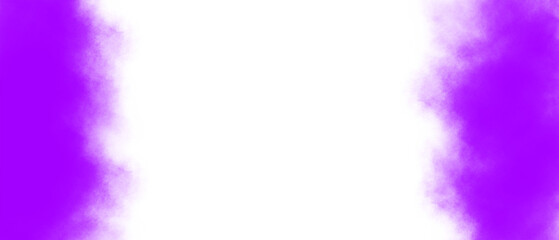 Vibrant purple smoke effects on transparent background for creative design and editing isolated cutout with colorful and abstract and artistic