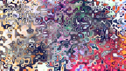 Abstract organic cellular texture with soft purple and pink tones, fluid mosaic pattern and dreamy digital surface