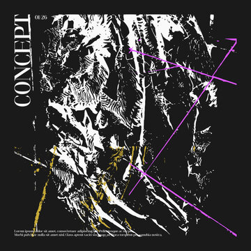 Concept design for streetwear illustration