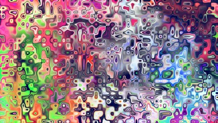 Fototapeta premium Abstract organic cellular texture with soft purple and pink tones, fluid mosaic pattern and dreamy digital surface