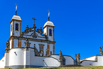 Historic Baroque Church Facade The