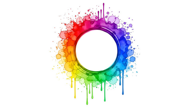 Vibrant color wheel