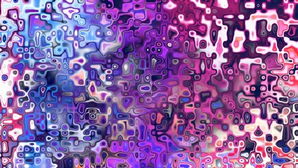 Abstract organic cellular texture with soft purple and pink tones, fluid mosaic pattern and dreamy digital surface