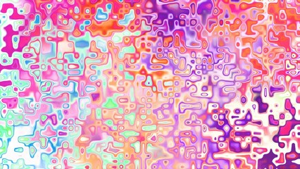 Fototapeta premium Abstract organic cellular texture with soft purple and pink tones, fluid mosaic pattern and dreamy digital surface