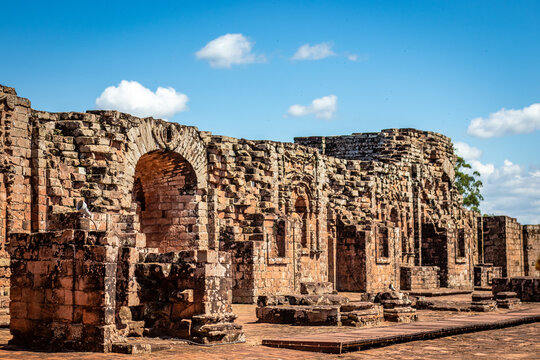 Jesuit Missions of La Sant&iacute;sima Trinidad de Paran&aacute;. Reducciones Jesuiticas. Jesuit missions Paraguay.