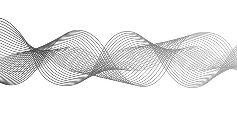 Abstract display of elegantly curving lines dances across the frame, a visual symphony of rhythm and fluidity. evoking a sense of motion and the mesmerizing intricacy of a digital design.