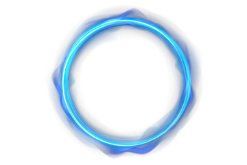 Bright multicolor neon curve circles with vivid chromatic transitions, wavy dynamic bend lines, and glowing holographic shine ideal for digital UI kits, posters, and futuristic design themes
