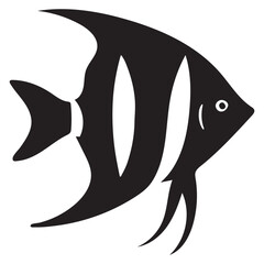 Shark vector illustration swimming in the ocean