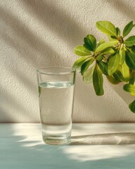 Minimal Wellness Morning Lifestyle Background