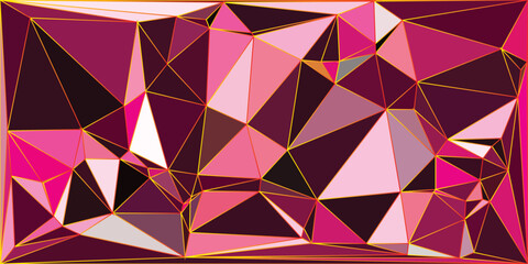 Obraz premium Vibrant Polygon Background Collection: Abstract Geometric Low Poly Art in Multicolor Palettes – Modern, Colorful, and Seamless Designs for Digital Art, Creative Projects, and Backgrounds