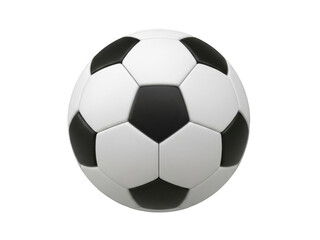 Fototapeta premium Soccer ball isolated on transparent background